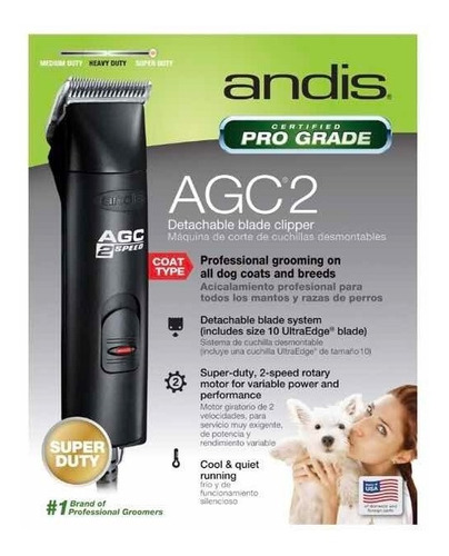 Hoja Cortadora de animales para Andis Ag AG2 AGC AGC2 MBG Serie Pet Grooming 6 Tamaños 