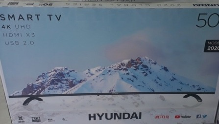 Televisor Hyundai Smart Tv 4k Uhd 50 Pulgadas