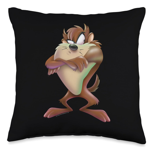 Looney Tunes Tazmanian Devil Airbrushed, 16 X 16, Multicolor
