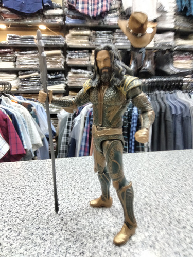 Dc Multiverse, Aquaman, Jason Momoa, Steppenwolf Wave!! (Usado)