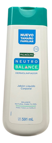 Jabón Ducha Líquido Corporal Palmolive Neutro Balance 591ml