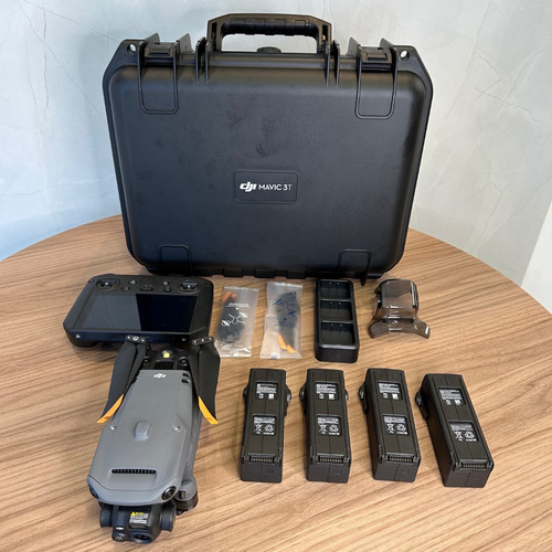 Drone Dji Mavic 3 Enterprise Thermal + Kit Baterias Cor Cinza