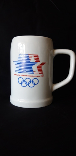 Vaso Jarra Para Cerveza Juegos Olímpicos Los Angeles 1984
