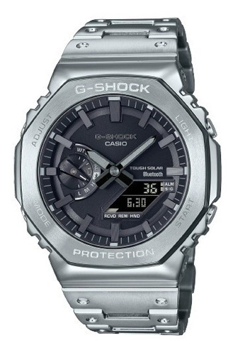 Reloj Casio G-Shock GM-B2100D-1ADR, resistente, con tecnología solar E, Bluetooth