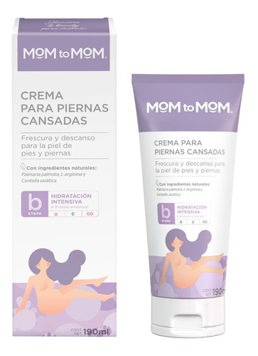 Crema Para Piernas Mom To Mom 190ml