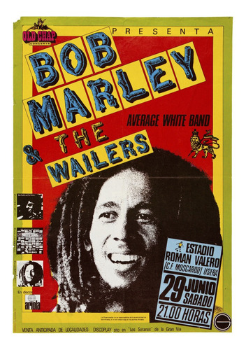 Lamina Para Enmarcar Cuadros Poster Bob Marley