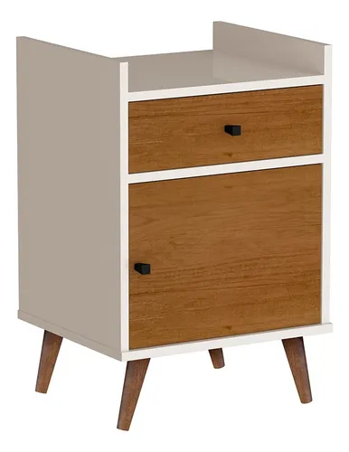 Velador Con Puerta Be Perla Caramelo - Be Design
