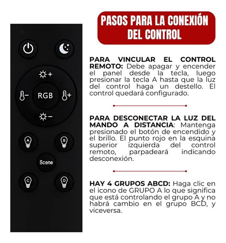 Lampara Led Rgb De Techo 24w Moderna - Wifi + Control