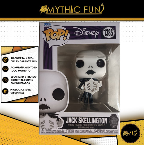 Funko Pop Disney - Jack Skellington 1385 (Usado)