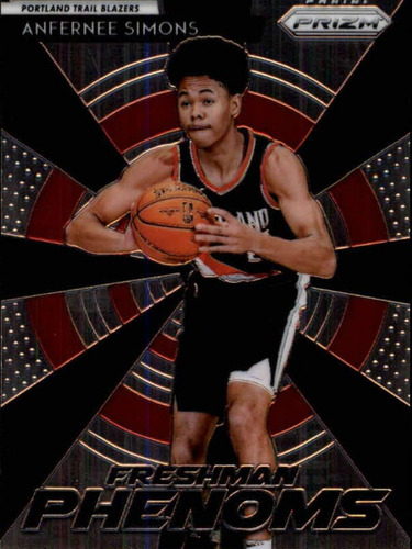 Panini Prizm Freshman Phenoms 2 Anfernee Simons Portland Tra