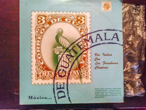 Lp 33 Los Faraones De Guatemala - Música De Guatemala