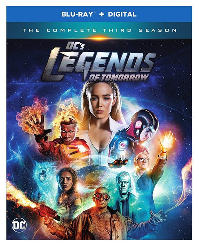 Legends Tomorrow Leyendas Mañana Temporada 3 Tres Blu-ray
