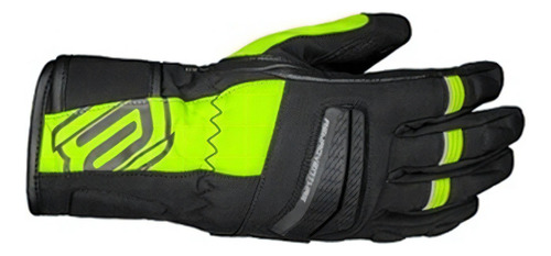 Luva Asw Adventure Preto Amarelo Fluor Tamanho S-p