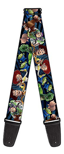 Correa De Guitarra Toy Story, Mezcla De Personajes, 2 Ancho