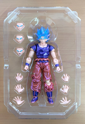 Figura Goku Ssjgb Kaioken - Demoniacal Fit Shf (Usado)