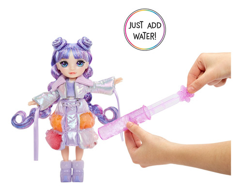Boneca De Moda Rainbow High Winter Wonderland Violet Purple