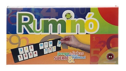 Rumino Rummikub Rummy Juego De Mesa  En Español