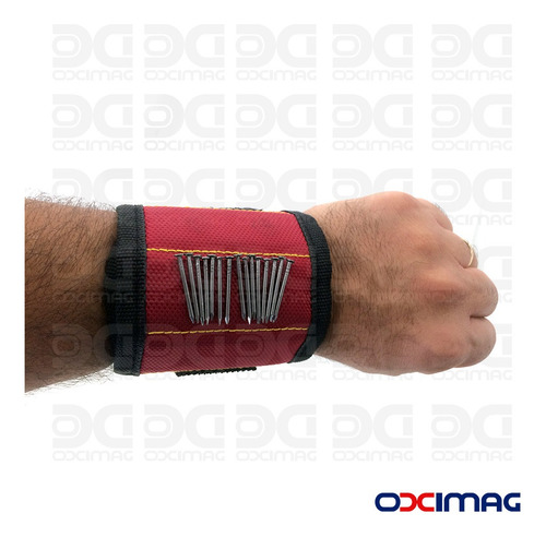 Pulseira Magnética Para Parafusos Pregos Agulhas - Neodimio