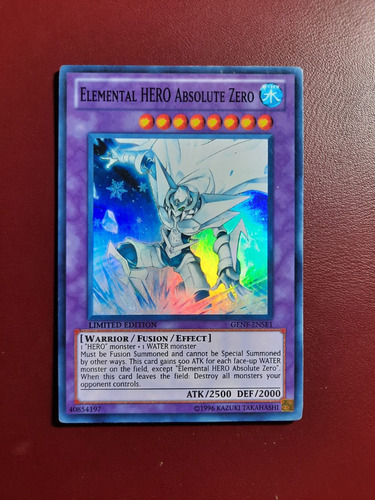 Elemental Hero Absolute Zero - Genf-ense1 - Yugioh