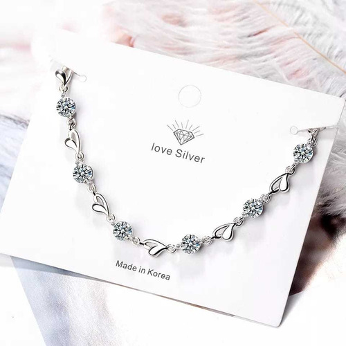 Pulsera Cristal Circonia Novia