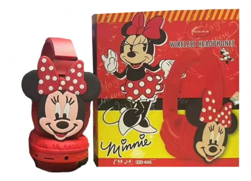 Audífonos Diadema Bluetooth Minnie