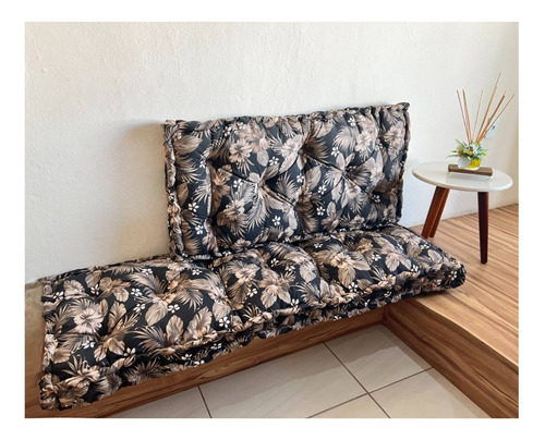 Almofada Futon Turca Tam 60x60 Tecido Impermeavel Acquablock