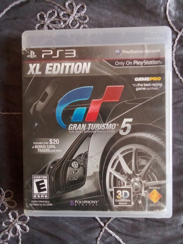 Juego Ps3 Gran Turismo 5 Xl Edition