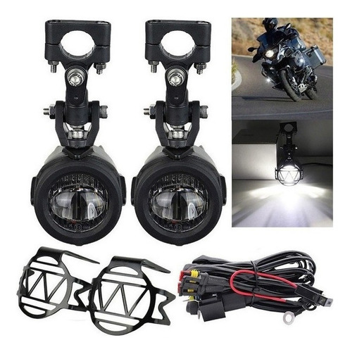 40w Motocicleta Led Auxiliar Antiniebla Foco Bmw 1200gs F800