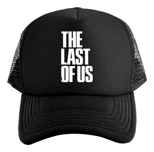 Gorra Black Unisex De Malla The Last Of Us