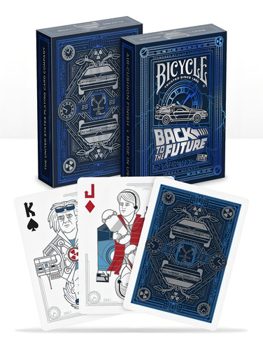 Naipe Cartas Bicycle: Back To The Future