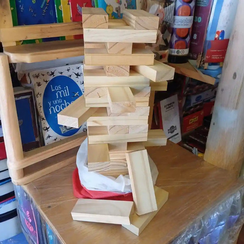 Yenga Torre De Bloques De Madera Gigante