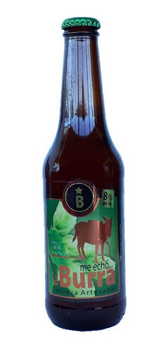 Cerveza -me Echo La Burra - Ipa 330cl 8% - X Caja 20 Bot.
