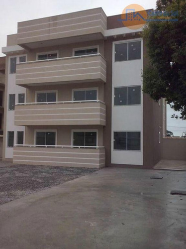 Ótimo Apartamento Com 2 Dormitórios À Venda, 65 M² Por R$ 155.000 - Enseada Das Gaivotas - Rio Das Ostras/rj - Ap0097