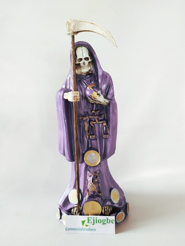 Figura De La Santa Muerte Morada