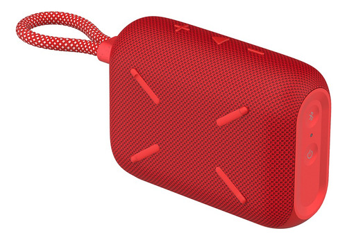 Bocina Bluetooth Portatil Marca Honor Speaker Color Rojo