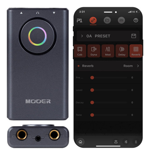 Mooer Prime P1 - Interfaz De Audio De Carga Multiefectos