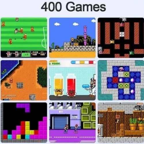 Mini Game Retrô Portatil 400 Jogos Antigos Anos 80 Promoção