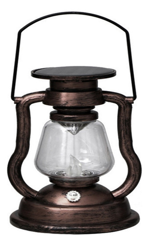 Lámpara Portátil Retro Luz Colgante Solar Led Linterna