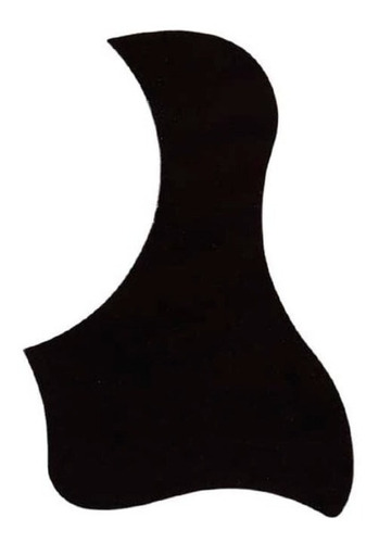 Pickguard Negro Para Guitarra Acústica / Clásica Bpg1