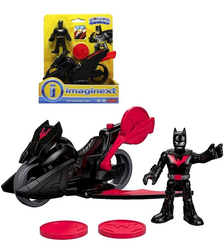 Imaginext Super Friends Batman Do Futuro Com Moto - Mattel