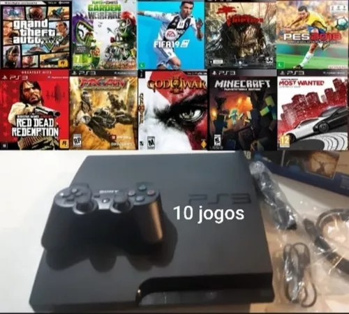 Lote com 10 Jogos de Playstation 3 Ps3 - Mídia Física Original - Desconto  no Preço