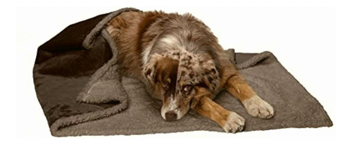 Furhaven Large Waterproof & Self-warming Soft-edged Terry &