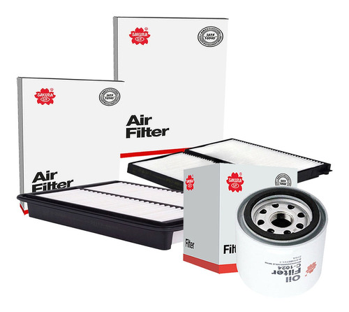 Kit Filtros Aceite Aire Cabina Para Hyundai Starex 2.4l 2019