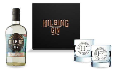 Combo Regalo Gin Hilbing Experiencia Tonic Set Y Vasos