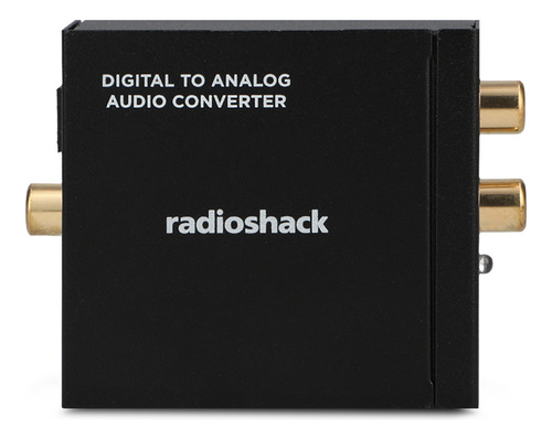 Convertidor De Audio Digital A Análogo Radioshack Color Negro