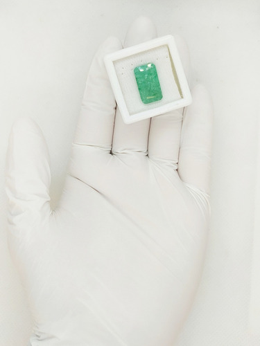 Esmeralda - Corte Esmeralda - Certificada - 12.30ct + Envío