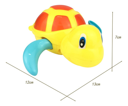 Juguete De Tortuga De Cuerda Para Baño, Juguete De Naranja