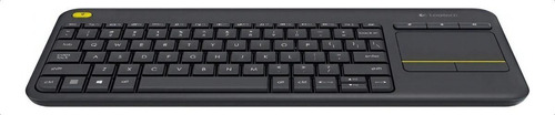 Logitech K400 Plus Black Qwerty Spanish