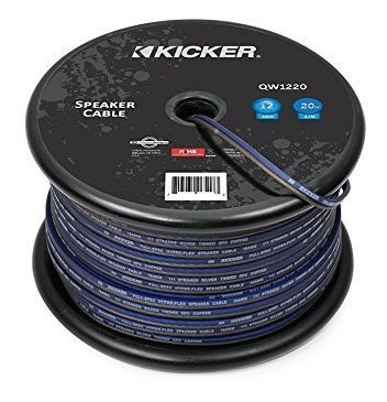 Profesional Djs Kicker 20 Feet Calibre 12 Awg Cable