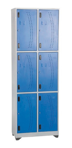 Locker De 6 Puestos (200 Cm De Alto)